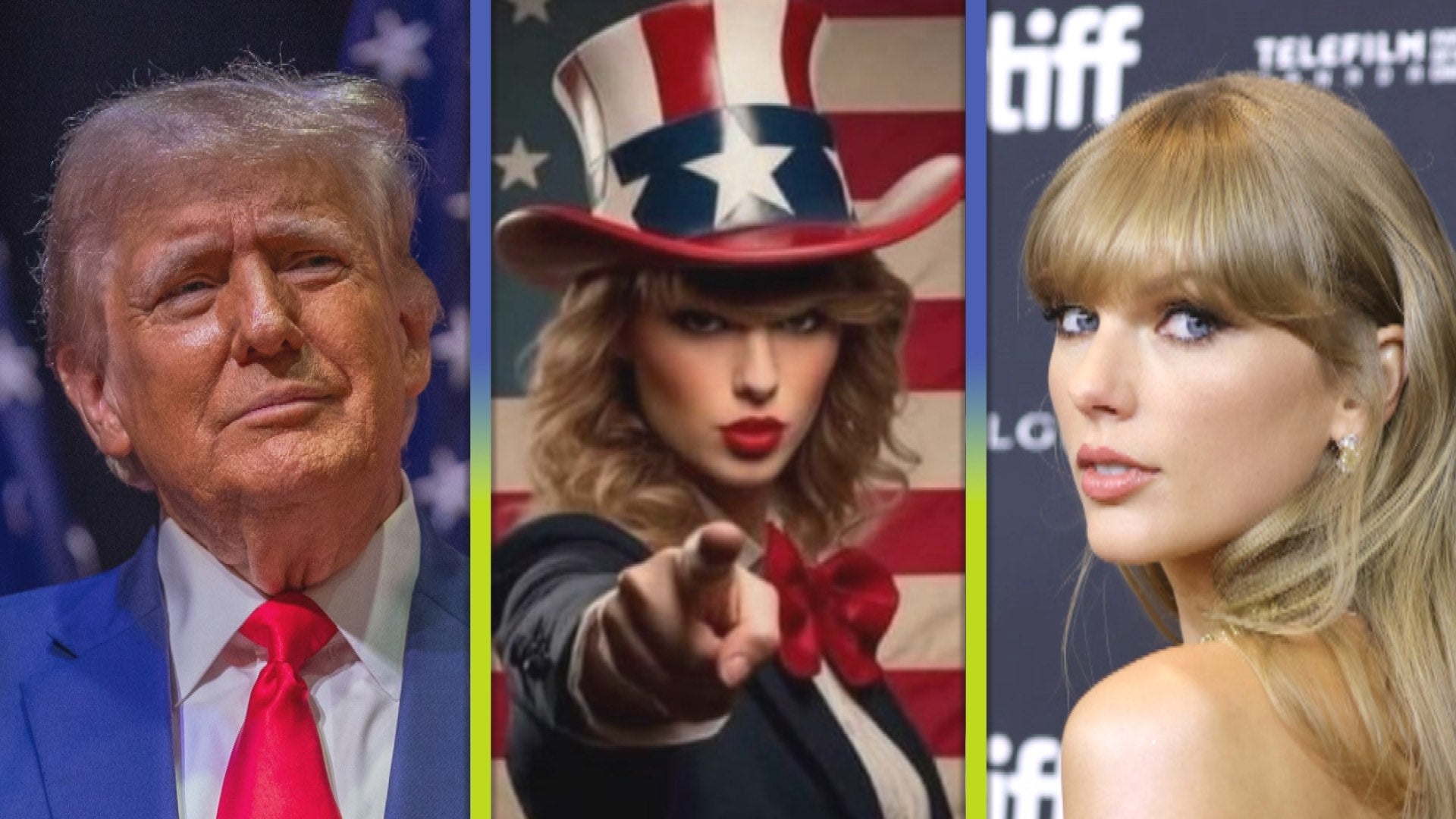 Donald Trump Accepts Fake A.I. Taylor Swift Endorsement for President